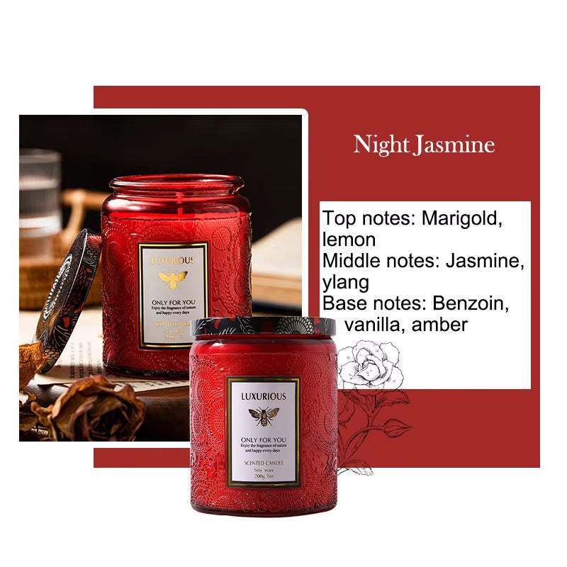 Indulge in Serenity with Our 7 OZ Natural Soy Scented Candle - Perfect Home Decor Gift!