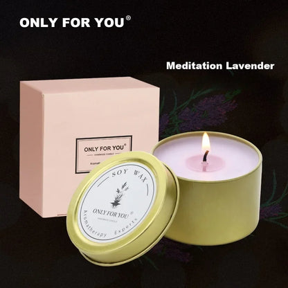 Elegant Transparent Aromatherapy Candle Jar - Perfect Gift for Weddings and Special Occasions