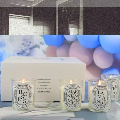Elegant Transparent Aromatherapy Candle Jar - Perfect Gift for Weddings and Special Occasions