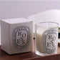 Elegant Transparent Aromatherapy Candle Jar - Perfect Gift for Weddings and Special Occasions