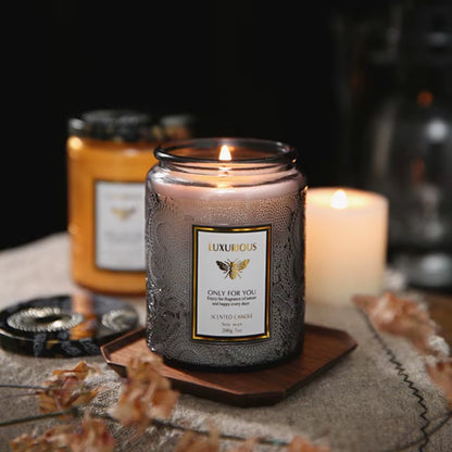 Indulge in Serenity with Our 7 OZ Natural Soy Scented Candle - Perfect Home Decor Gift!