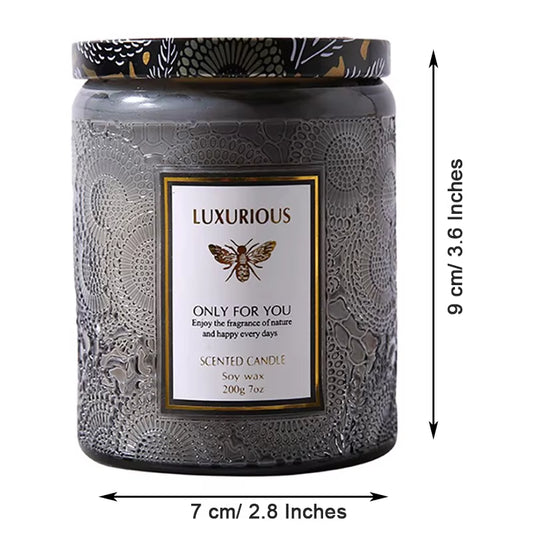 Indulge in Serenity with Our 7 OZ Natural Soy Scented Candle - Perfect Home Decor Gift!