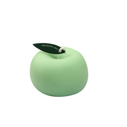 Delightful 2Pcs Red and Green Apple Scented Candles - Perfect for Christmas, New Year, and Birthdays!