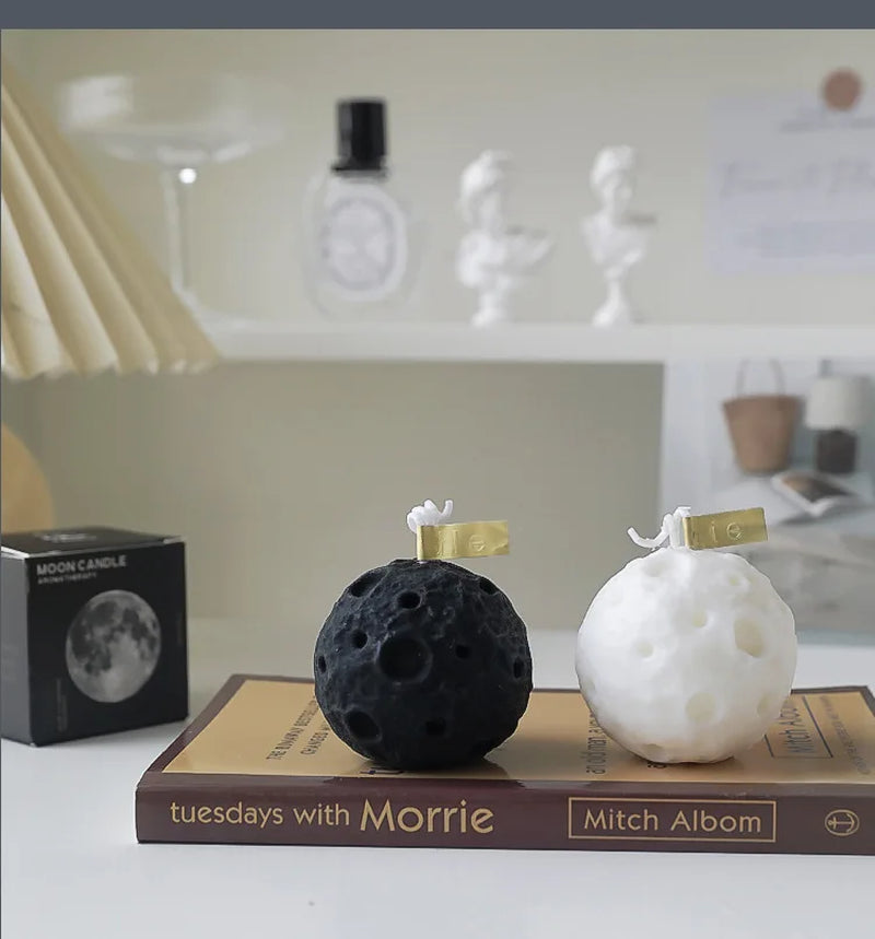 Illuminate Your Space with the Enchanting Black Moon Scented Candles - Perfect for Home Decor and Thoughtful Gifts