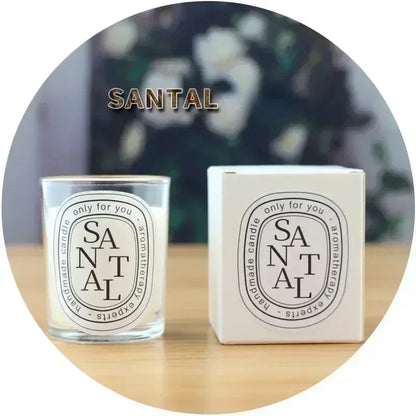 Elegant Transparent Aromatherapy Candle Jar - Perfect Gift for Weddings and Special Occasions