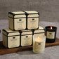 Indulge in Serenity: Handcrafted Scented Candles for a Romantic Atmosphere - Perfect Aromatherapy Gift for Home Decoration